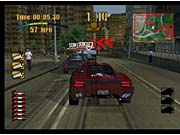 The PS2 version of Wreckless lacks the Xbox version's superlative visuals.