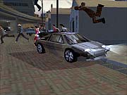 Whoa! You'll be able to run over pedestrians in the PS2 version.