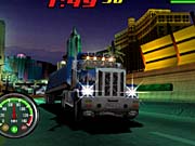Transporting, buying, and selling goods is a major part of Big Mutha Truckers' gameplay.