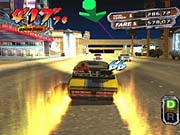 Glitter Oasis is massive in comparison to the two previous Crazy Taxi courses.