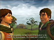 You'll guide Frodo during the early part of the game as he journeys to Rivendell.