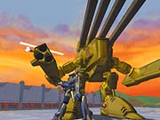 Even the easily slaughtered destroids of the Robotech Defense Force make an appearance in Robotech: Battlecry.