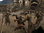 Aragorn will have some very special killing moves in the game.