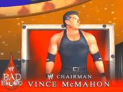 Vince McMahon is one of the greatest heels ever. Reenact his recent father versus daughter match when he took on Stephanie McMahon with Sable in his corner.