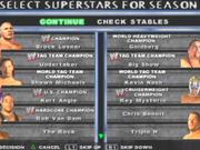 Your choice of superstar can make season mode easier or much harder. Choose a headlining superstar like the Undertaker to contend for the belt and smash jobbers left and right.