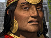Pachacuti leads the Incan nation in Civilization III: Conquests.