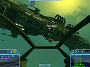 The blocky and relatively small capital ships are one of the game's least impressive features.