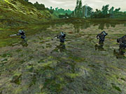 The sequel will have highly detailed units, like these infantry troops.