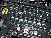 Using Lock On's mouse-look and zoom capabilities, pilots can quickly get up close and personal with any portion of their instrument panel.
