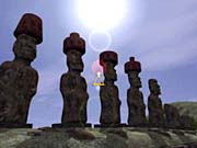 Easter Island is just one of the historical enigmas you'll get to explore.