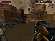 Red Faction II offers up a short but action-packed single-player campaign.