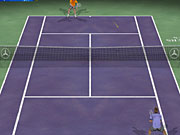 Tennis Masters Series 2003 looks pretty good, if you can ignore the purple courts.