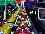  The first thing Frequency freaks will notice about Amplitude is the very different-looking playfield.