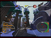 The game's races are three-lap affairs that take you through a variety of themed courses.