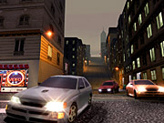 Multiple paths help to vary the action in Midnight Club II.