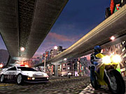 The cities in Midnight Club II are designed for speed.
