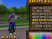 Customize your character before jumping online.