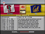 The college classics mode gives you an opportunity to relive college football's best moments.