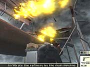In the PS2 version, there are real-time reflections on surfaces and a hazy heat effect that radiates out from hot spots--these effects are not included in the Xbox game.