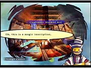 Unlimited SaGa's dialogue scenes aren't very animated, but they look good.