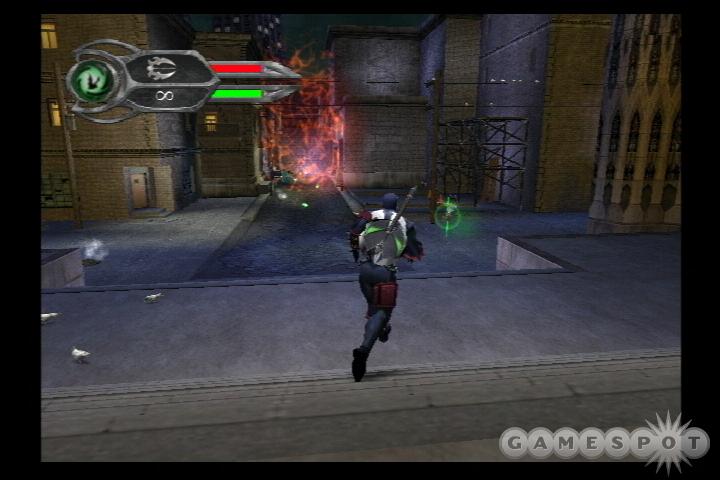 The game features the voice talent from the Spawn animated series, but there isn't quite enough voice work to really help the game in any regard.