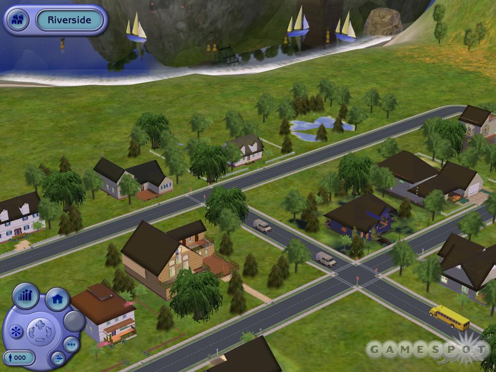 The game even lets you build your neighborhoods by using SimCity 4.