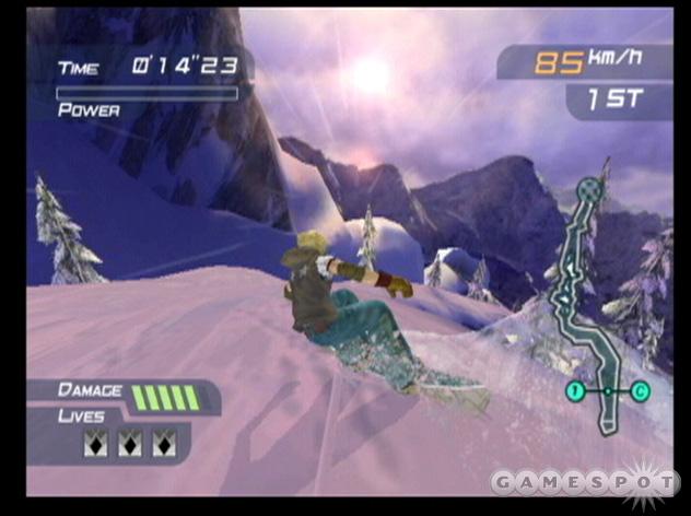 Though the game's selection of modes and courses is rather thin, both the core mechanics and actions on the slopes are well executed.