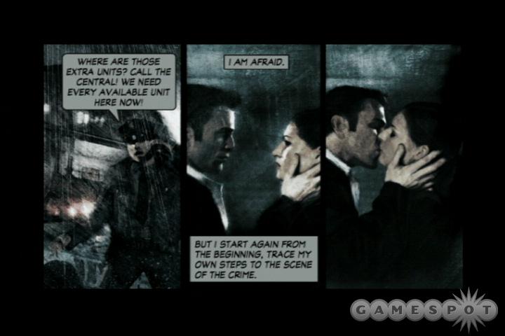 The graphic novel-style cutscenes do look good in Max Payne 2.