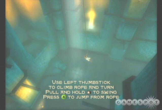 You’ll receive a tutorial on rope swinging while in the underground.