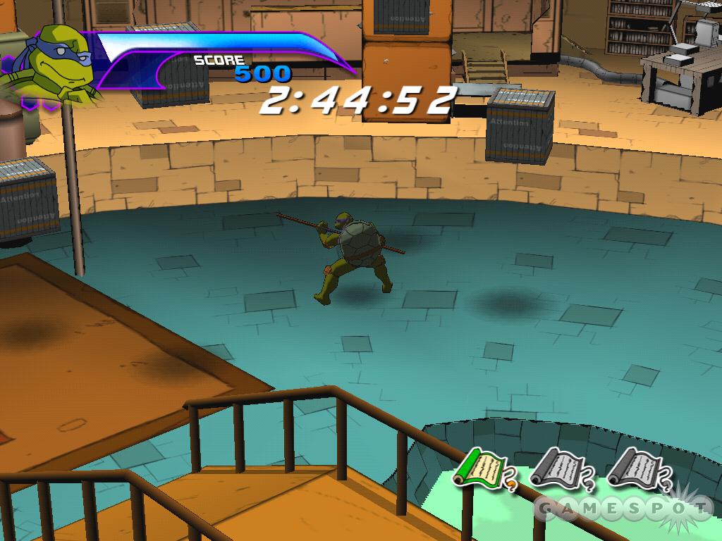 Teenage Mutant Ninja Turtles bases its gameplay style after the classic TMNT beat-'em-up titles, but it doesn't quite capture your attention the way those titles did.