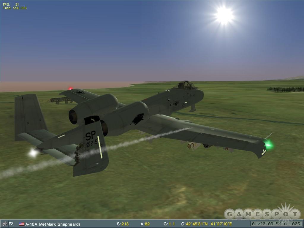 The A-10 can take an enormous amount of damage and will still come home.