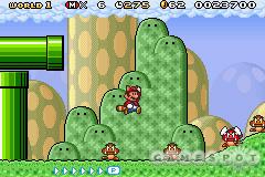 See screenshots of Super Mario Advance 4