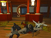 The game is based on the engine used for Buffy the Vampire Slayer and has a similarly good combat system.