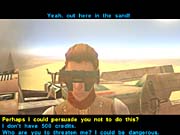Hours of expertly done voice-over help make character interaction incredibly engaging throughout Knights of the Old Republic.
