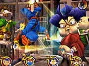 Kung Fu Chaos mixes gameplay and cheese in equal amounts.
