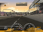 The game includes a couple of different race types, including drag racing.