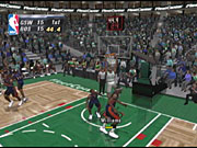 New juke moves have been added to Inside Drive 2004, and they're especially effective in one-on-one situations.