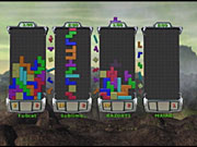 The only real issue to be had with the online play in Tetris Worlds come from some of the game's handholding.