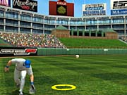WSB 2K3 has a lot of new features, such as diving catches, bull-pen warm-ups, and the option to save in the middle of a game.