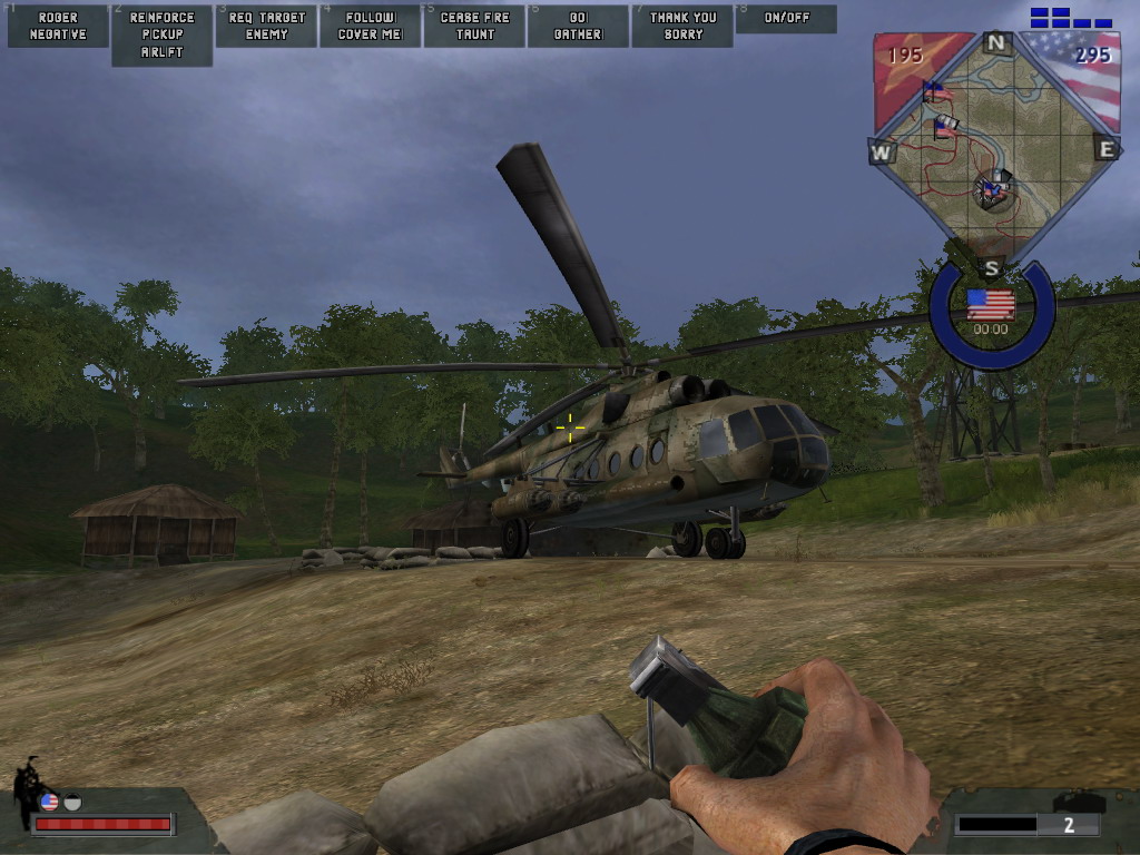 Helicopters are a great addition to Battlefield Vietnam...