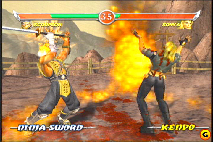 The fact that Mortal Kombat: Deadly Alliance decidedly did not suck made me very pleased.