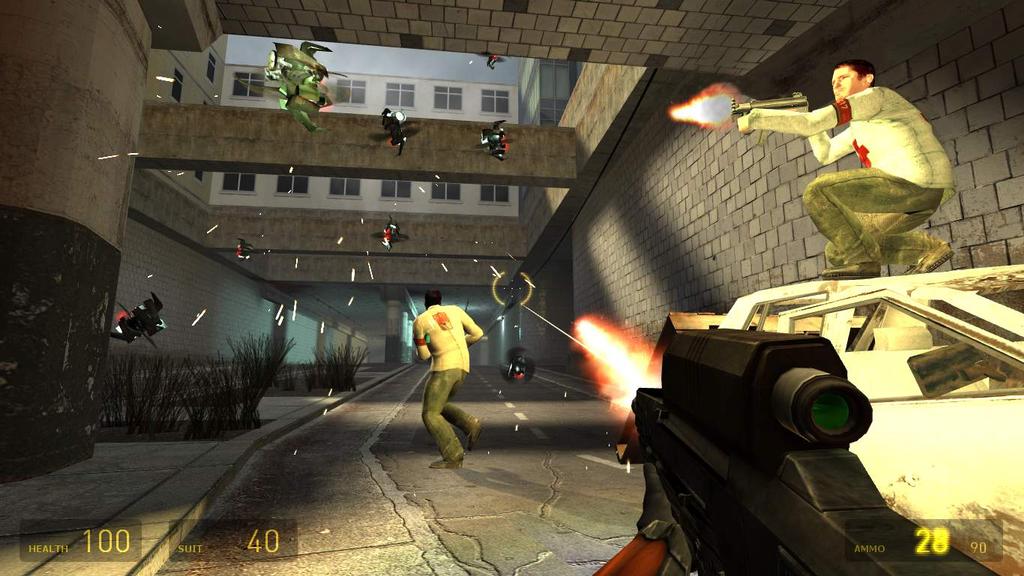 I'll be looking forward to getting my hands on Half-Life 2 and Doom 3. I wonder if they'll be better than the games I'm playing and enjoying right now.