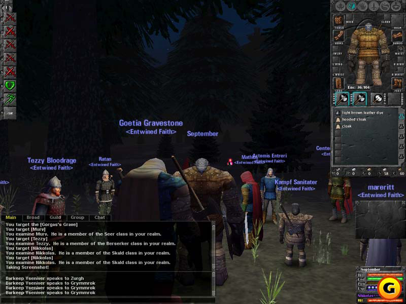 We're all kind of standing around, waiting for something, rather than killing 1,000 orcs. Bad thing, right?