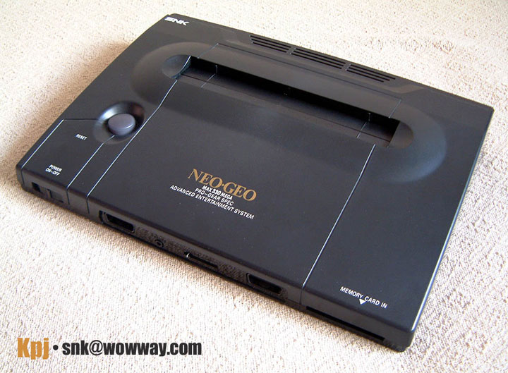 The NeoGeo home console. This is how most people came to know of SNK.