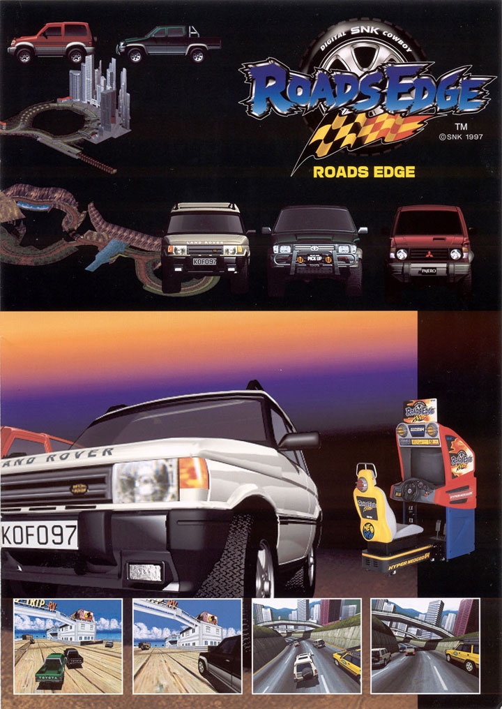 Roads Edge was a decent racing game that put players behind the wheel of trucks and RVs. 