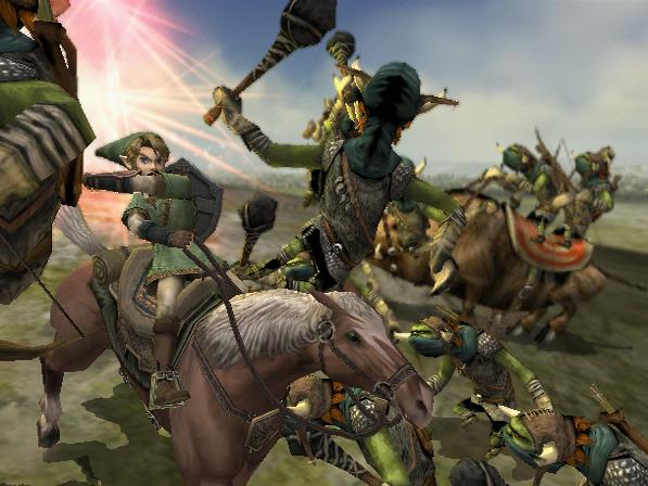 It looks like equestrian combat will be a major component of the new Legend of Zelda's gameplay.