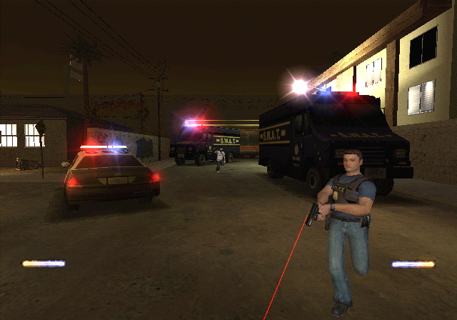 25 to Life will throw you into an online game of cops and robbers on the PS2 and Xbox.