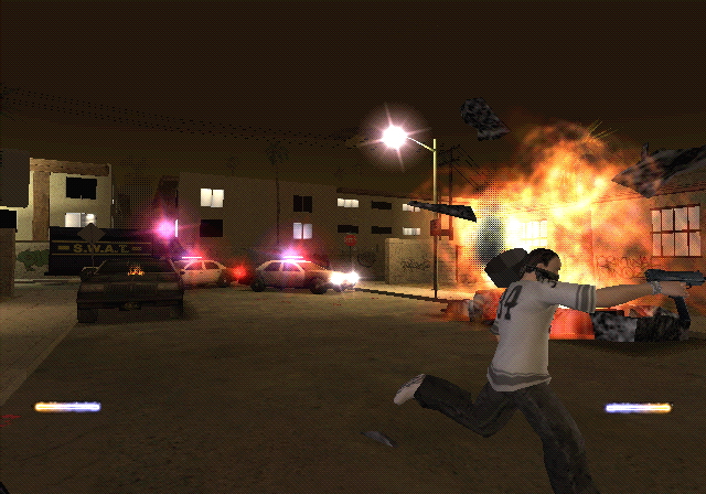 There will be big gameplay differences between playing as the cops and the thugs.