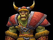You'll be able to play as an orc such as this one, who should appear instantly familiar to anyone who has ever laid eyes on a Warcraft game. But will orcs still be at odds with humans in World of Warcraft?