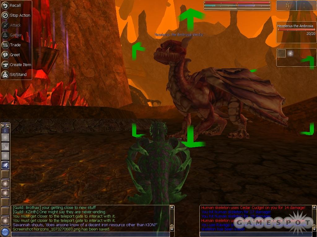 In Horizons, you can play as a dragon...